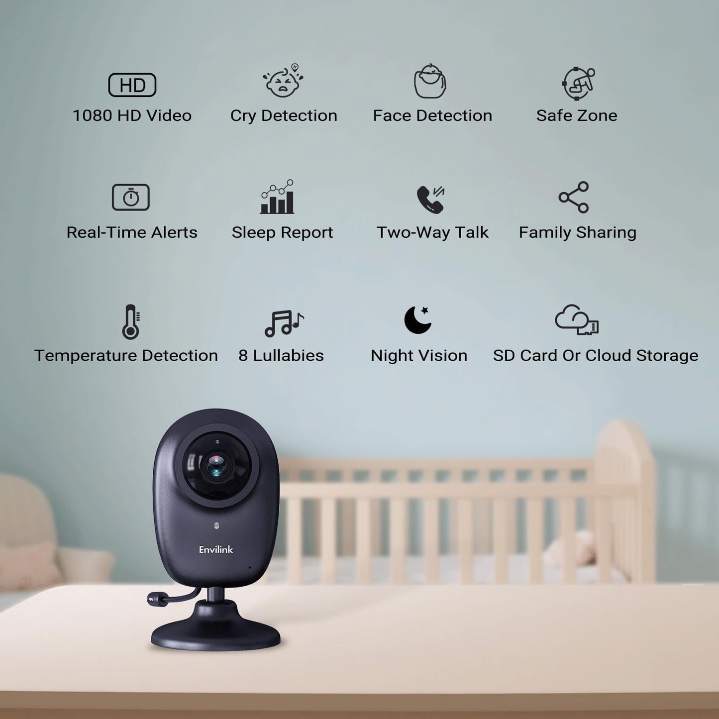 Envilink U2se Smart Video Baby Monitor