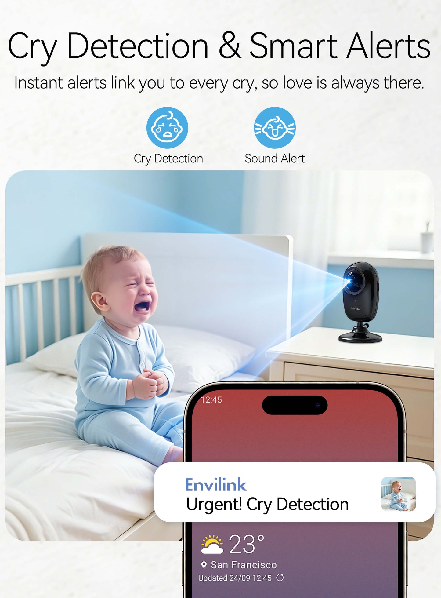 Envilink S28 Smart Video Baby Monitor