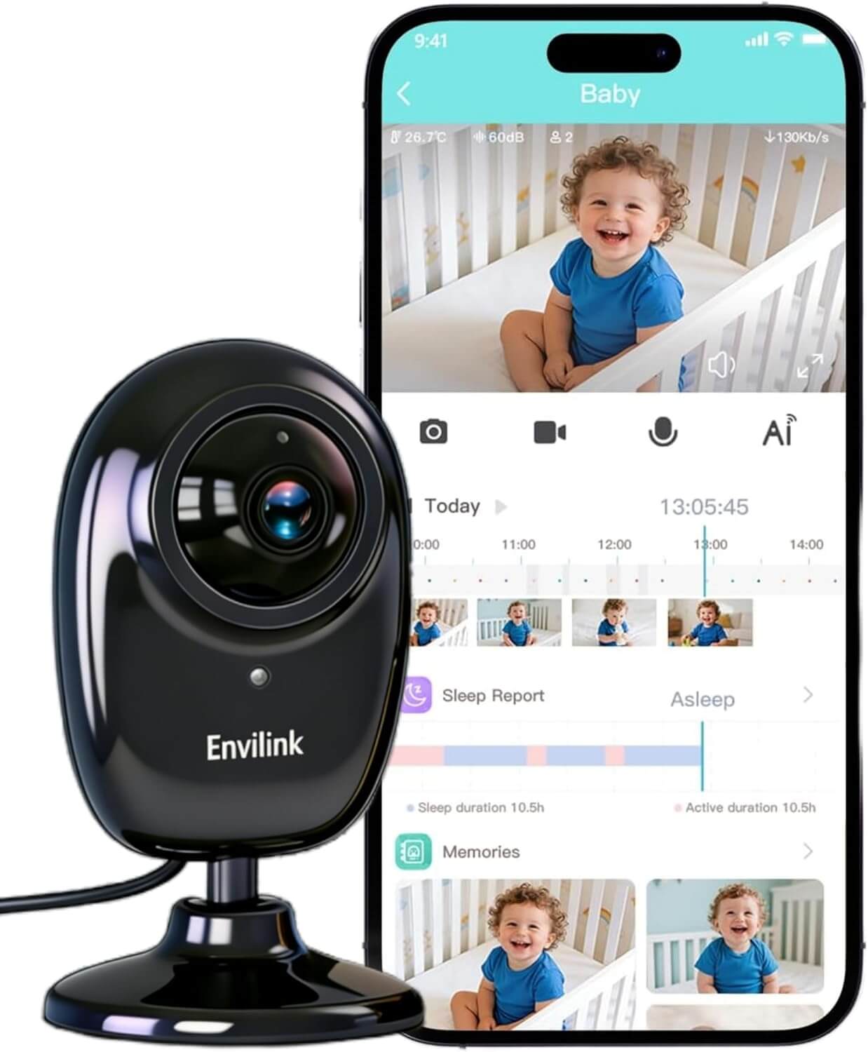 Envilink U2se Smart Video Baby Monitor