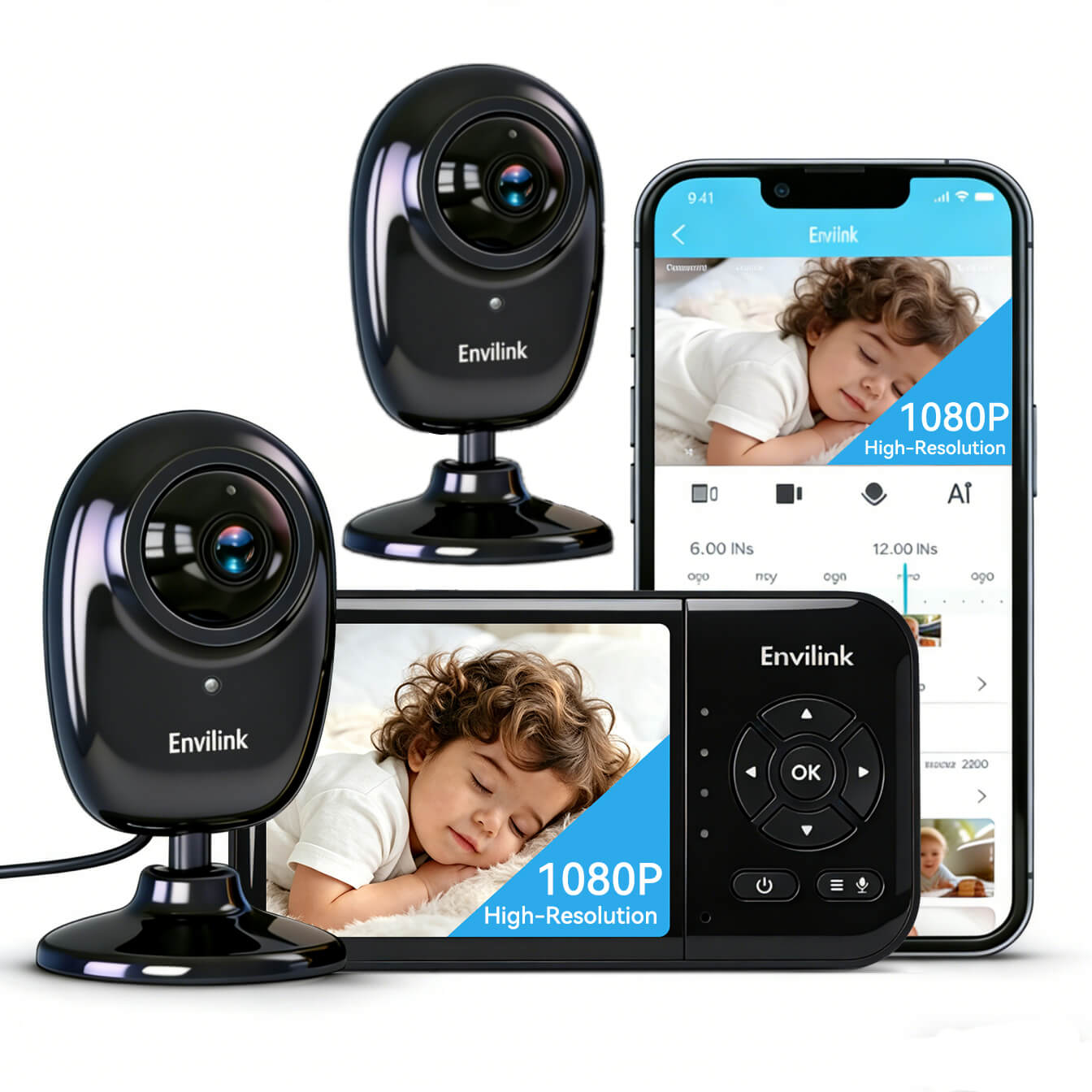 Envilink S28-2 Smart Video Baby Monitor